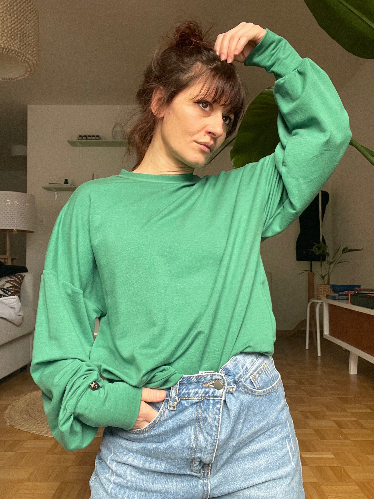 Pull oversize