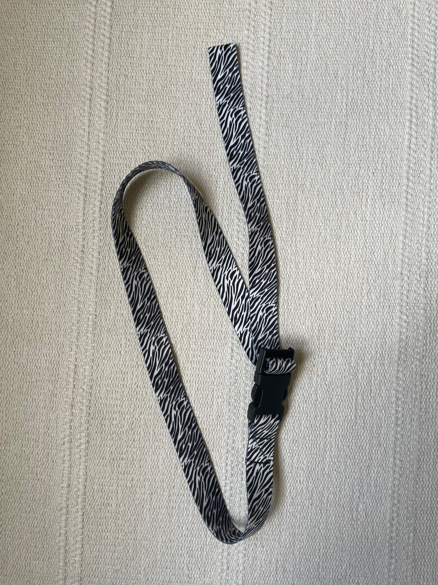 Ceinture zébrée