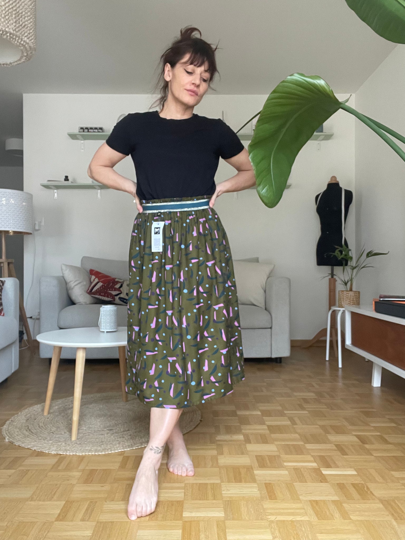 Jupe midi