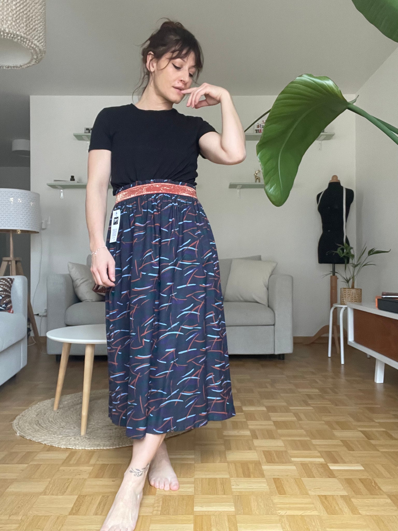 jupe midi