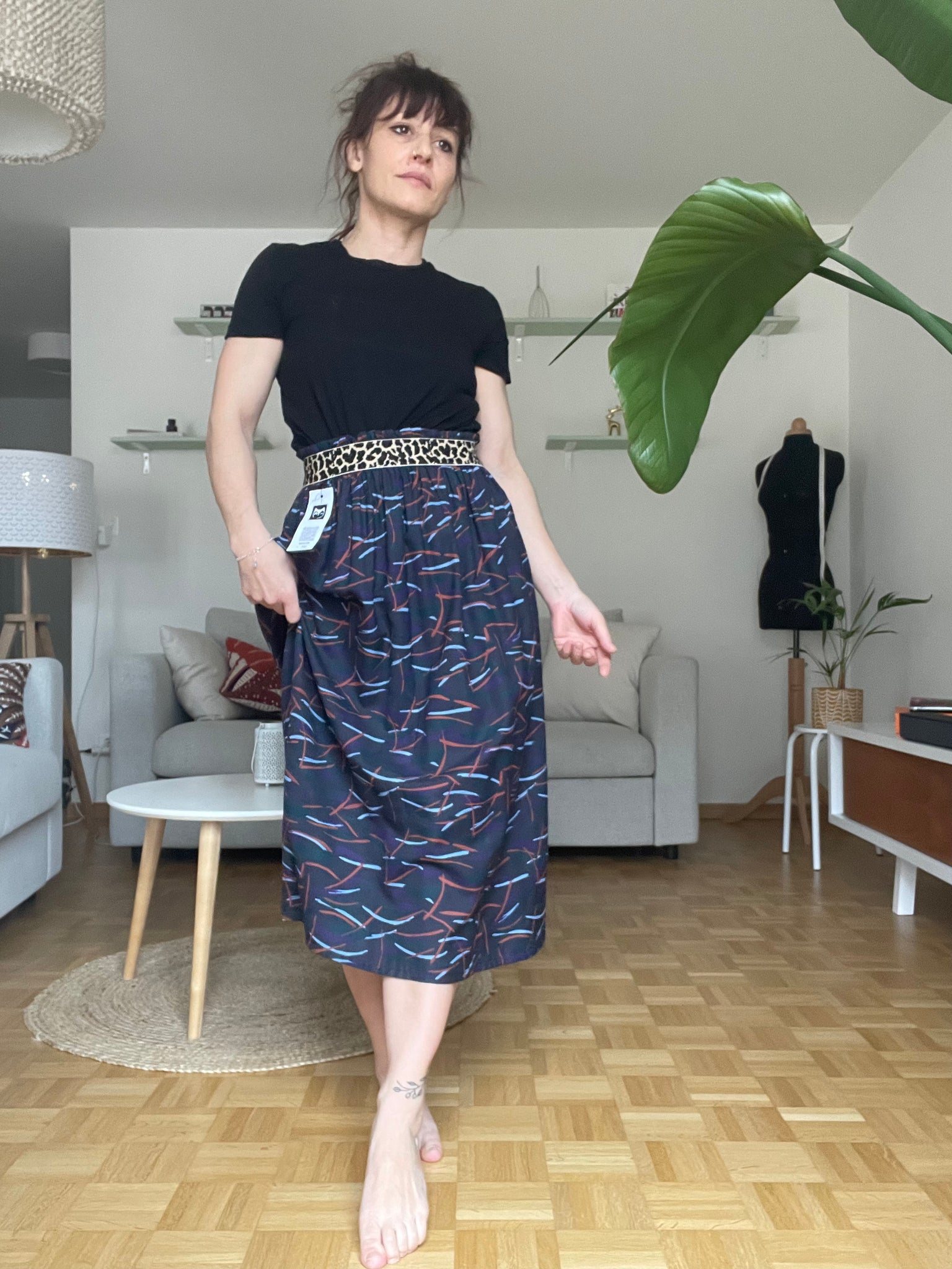 jupe midi